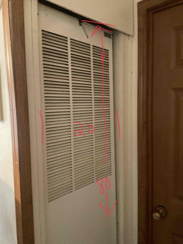 Completed on-site assessment of existing HVAC system in mobile home to provide replacement estimate for air conditioning unit. Evaluated current equipment accessibility through louvered closet door system, documented installation space constraints and clearance requirements for new equipment. Additionally assessed furnace condition to determine whether replacement or maintenance cleaning would be most appropriate for the heating system.
