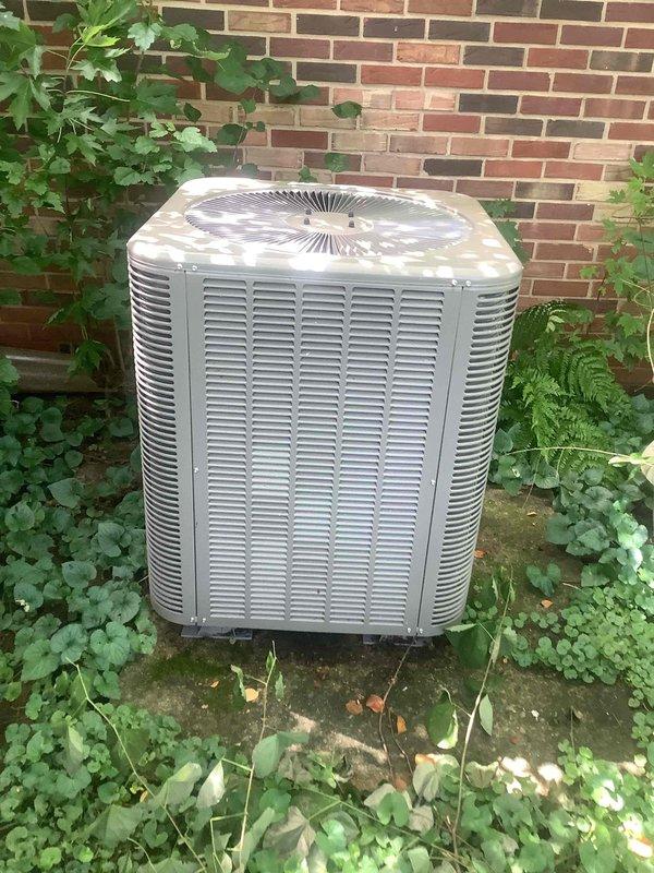 Responded to no cooling complaint on residential split system air conditioning unit. Upon arrival, verified thermostat set to cooling mode at 55°F with display showing 73°F indoor temperature and system calling for cooling. Performed visual inspection of indoor and outdoor equipment, documenting Honeywell Home Wi-Fi thermostat and outdoor condensing unit. Conducted diagnostic evaluation of system operation, checking refrigerant pressures, electrical components, and airflow. Identified and resolved issue preventing proper cooling operation. System restored to normal cooling function with proper temperature differential across evaporator coil. Verified compressor operation, condenser fan motor function, and adequate airflow through both indoor and outdoor coils. Cleared vegetation encroachment around outdoor unit to ensure proper airflow and heat rejection. System tested and confirmed operating within manufacturer specifications with satisfactory cooling performance before departure.