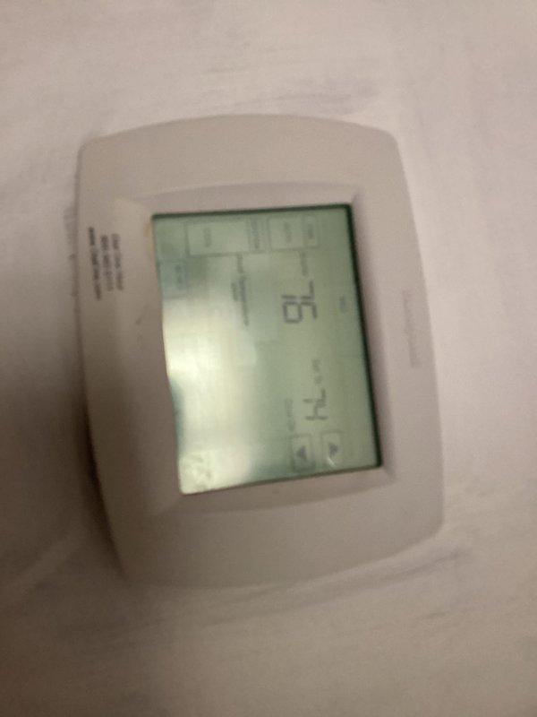 Responded to no cooling complaint. Upon arrival, found system running with inadequate temperature differential. Measured supply air temperature at 73.3°F at evaporator coil and thermostat set point at 76°F, confirming insufficient cooling capacity. Diagnosed and resolved issue, restoring proper system operation and cooling performance.