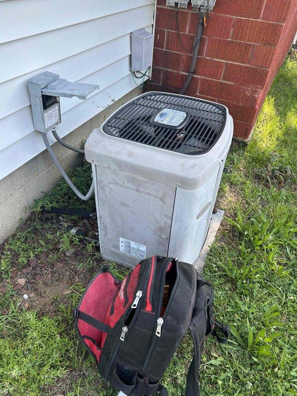 Responded to no cooling complaint with system running loud and failing to maintain temperature. Upon arrival, inspected outdoor condenser unit and found contactor failing to properly engage compressor circuit. Opened electrical control panel and diagnosed faulty contactor with worn contacts causing intermittent operation and excessive noise. Replaced defective contactor, verified capacitor within acceptable range, tested all electrical connections, and confirmed system restored to proper cooling operation with normal sound levels.