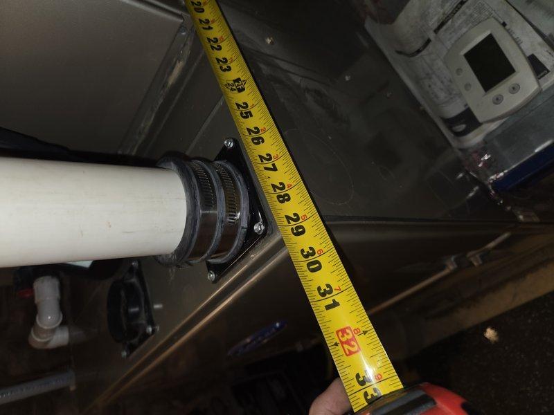 Responded to residential service call for air conditioning system operating but not functioning properly. Performed comprehensive system diagnostics and inspection of HVAC unit and associated components. Measured and assessed condensate drain line clearances and routing, verifying proper drainage functionality. Inspected PVC drain line installation, mounting brackets, and securing hardware for proper support and alignment. Evaluated thermostat operation and control settings to ensure accurate temperature regulation and system communication. Checked refrigerant lines, electrical connections, and mechanical components in equipment area. System restored to proper operating condition with all components functioning within manufacturer specifications.