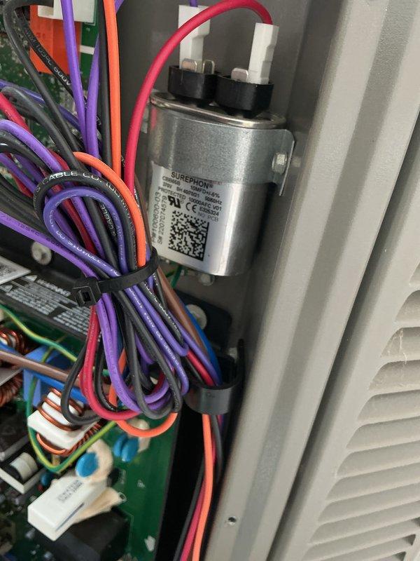 Completed Comfort Care maintenance on residential cooling system. Performed comprehensive inspection of HVAC equipment including electrical components, capacitor operation, and control panel wiring connections. Verified proper function of all system components, checked refrigerant levels, and inspected condensate drain lines. All equipment found operating within normal parameters. Advised customer that maintenance agreement renewal is due for continued service coverage.