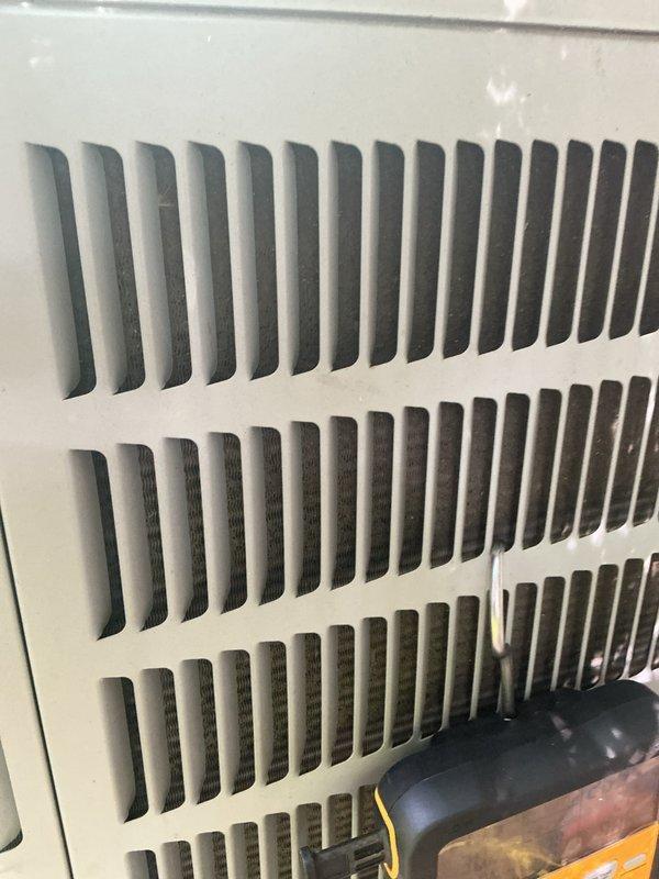 Completed basic monthly cooling system maintenance on residential CCHP unit. Inspected outdoor condenser unit, verified proper operation of fan motor and compressor, checked refrigerant levels, and examined indoor return air grille for proper airflow. All components found operating within normal parameters with no deficiencies noted during this recurring service visit.