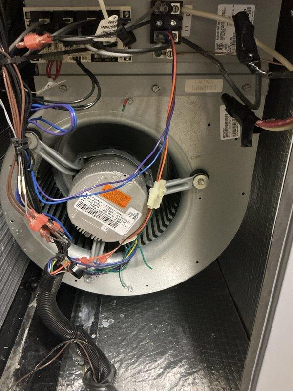 Performed routine maintenance on residential HVAC system, including replacement of air filter and thermostat reset. Disabled filter change reminder alarm on thermostat per customer request to eliminate recurring notification alerts.