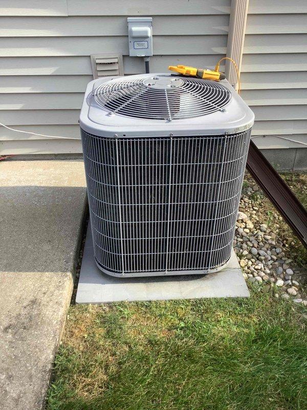 Completed Comfort Care monthly maintenance on residential cooling system. Performed comprehensive inspection of Lennox furnace and outdoor condenser unit, including operational testing with diagnostic gauges, visual inspection of all components, and verification of proper system performance. All equipment found operating within normal parameters with no issues identified.