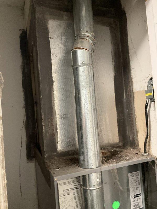 Conducted comprehensive assessment of residential cooling system with failed compressor. Evaluated existing air handler and ductwork installation in mechanical closet, documenting current system configuration and component conditions. Provided detailed replacement estimate for complete AC system upgrade, including specifications for new condensing unit, compatible air handler, and necessary electrical modifications to ensure proper operation and code compliance.