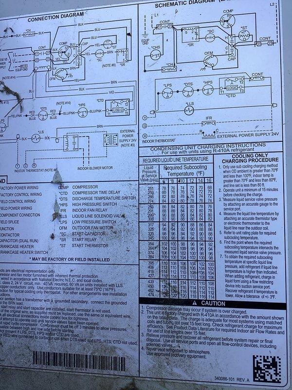 # HVAC Maintenance - Cooling System Service

Completed routine monthly cooling maintenance visit on residential HVAC system. Performed comprehensive inspection of condensing unit, verified electrical connections per manufacturer wiring schematic, and confirmed proper refrigerant charge levels against unit specifications. Inspected Honeywell thermostat operation with system maintaining setpoint at 68°F in cooling mode. All components functioning within normal operating parameters with no deficiencies noted during this preventative maintenance visit.