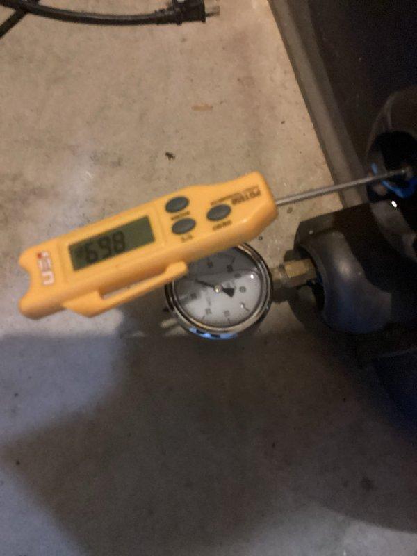 Responded to service call for geothermal heat pump system blowing hot air instead of cooling. Upon arrival, performed diagnostic testing using moisture and temperature measurement equipment to assess system performance and verify refrigerant temperatures. Provided consultation regarding geothermal system operation and answered homeowner questions about the unit purchased with the property, and supplied and installed new thermostat per customer request to improve system control.