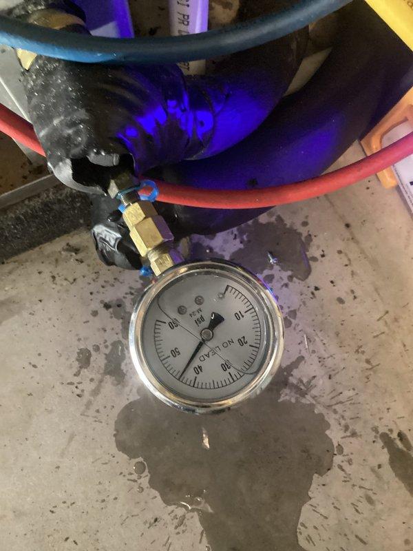 Replaced evaporator coil and loop conditioner on HVAC system. System was pressure tested, refrigerant lines were reconnected with proper fittings, and unit was charged to manufacturer specifications and verified operational.
