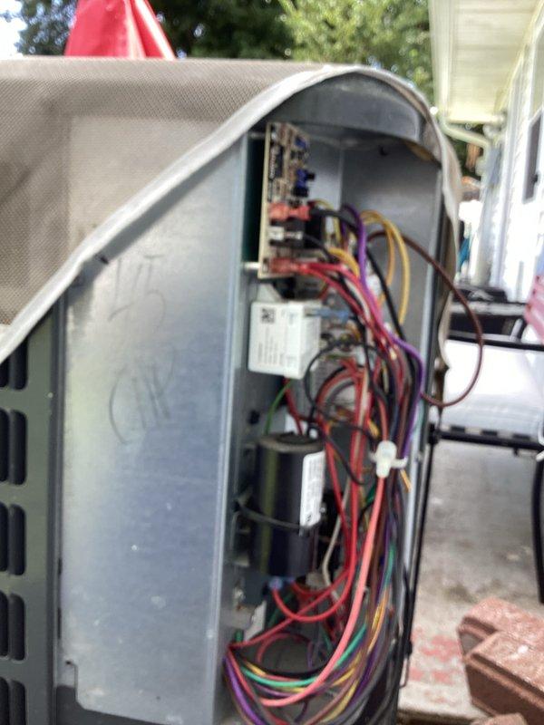 Completed routine monthly cooling maintenance on residential HVAC system. Performed comprehensive inspection of outdoor condenser unit, checking refrigerant levels, electrical connections, and component operation. Verified all electrical wiring and controls within the unit were secure and functioning properly. Replaced 16x20x1 air filter as part of standard maintenance protocol. System tested and operating within normal parameters upon completion.