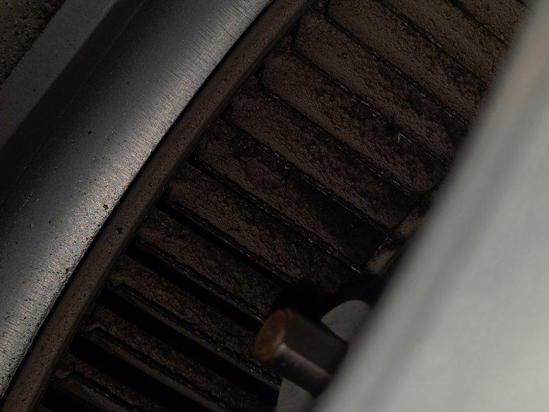 Responded to customer complaint of inadequate cooling and blower performance issues. Upon inspection, found evaporator coil heavily contaminated with dust and debris accumulation, significantly restricting airflow through the system. Cleaned evaporator coil thoroughly to restore proper air circulation. Inspected crawlspace ductwork and found flexible duct sections compressed and improperly positioned, further impeding system airflow. Repositioned and secured ductwork for optimal performance. System tested and verified proper operation with restored cooling capacity.