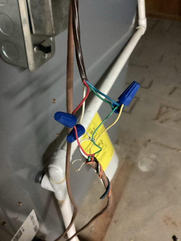 Responded to service call for 11-year-old air conditioning system with outdoor fan motor failing to start. Diagnosed faulty start capacitor preventing condenser fan from operating, though unit could be manually started with physical push. Replaced defective capacitor and verified proper electrical connections at outdoor condenser unit. Tested system operation to confirm fan motor starts properly and unit cycles normally. System restored to full cooling operation.