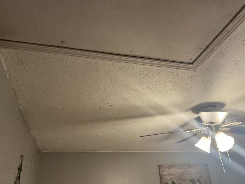 Conducted estimate consultation for boiler replacement system. Reviewed existing HVAC infrastructure including attic-mounted air handler unit with associated ductwork and electrical connections. Discussed alternative equipment options and configurations different from previous proposal to meet heating requirements. Documented current system installation including air handler positioning, black insulated ductwork routing, and confined attic space constraints. Provided technical recommendations for replacement unit specifications based on existing infrastructure and available installation space within sloped ceiling structure.