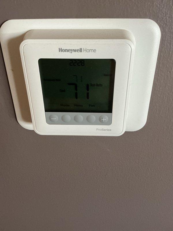 Completed comprehensive cooling maintenance on residential HVAC system under active comfort care agreement. Performed standard preventive maintenance procedures including system inspection, filter replacement with 16x20x1 filter, and verification of thermostat operation on Honeywell Home ProSeries unit. System operating within normal parameters with no deficiencies noted.