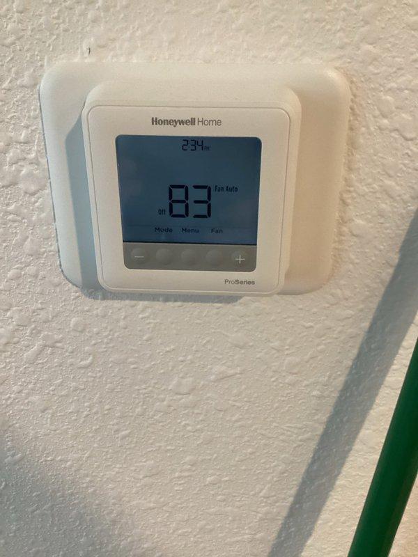 Responded to service call for AC system tripping circuit breaker on 2-year-old unit. Upon arrival, verified thermostat operation and checked air filter condition. Inspected air handler components and electrical connections. Found 16x20x1 filter installed and examined internal ductwork and wiring for potential short circuits or electrical faults that could cause breaker to trip.