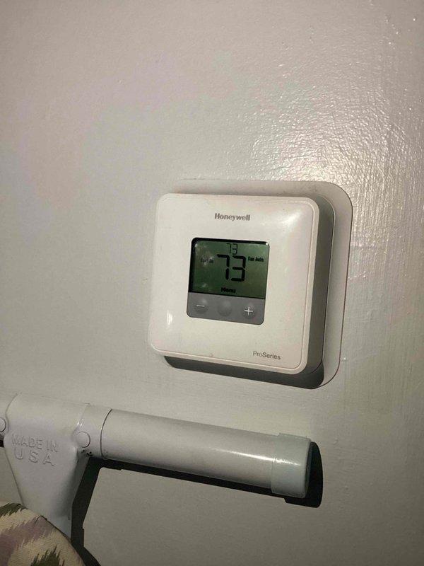 Completed Comfort Care maintenance on cooling system per monthly recurring service agreement. Performed comprehensive cooling system inspection and standard maintenance procedures. Verified thermostat operation and proper temperature control functionality at 73 degrees. Customer requires 16x25x4 filter which is not included in basic service plan. System operating within normal parameters upon completion of maintenance visit.