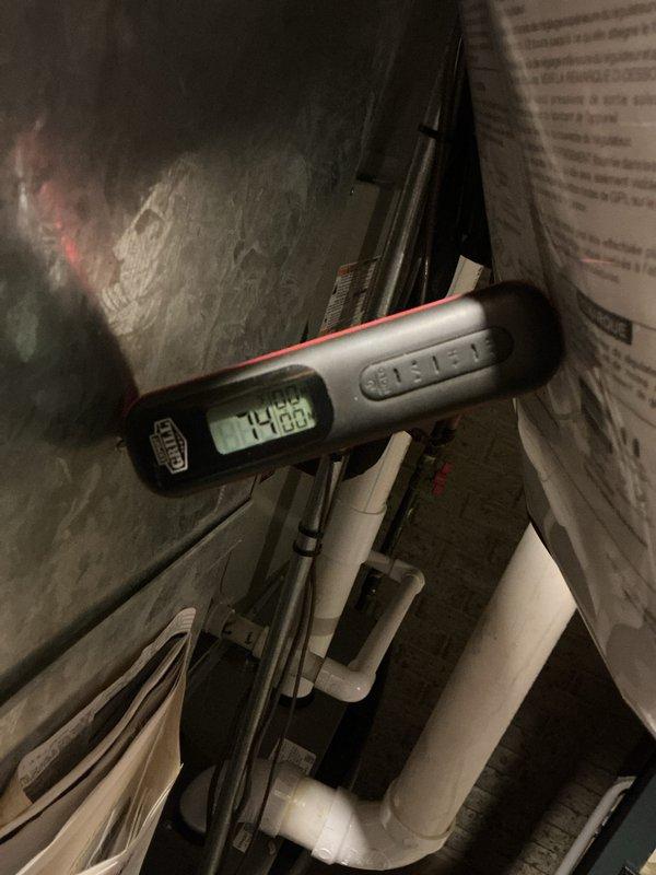 Completed comprehensive cooling maintenance inspection including CCC Basic Monthly service protocol. Replaced 20x25x4 air filter as part of routine maintenance. Performed system diagnostics with temperature measurements showing 74.4°F return air and verified proper operation of all HVAC components in mechanical space.