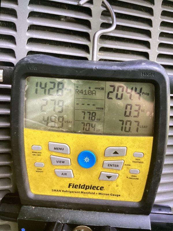 Returned to property to replace defective thermal expansion valve (TXV) on HVAC system after evaporator coil flooding was identified. Removed and replaced faulty TXV, verified proper refrigerant flow and system pressures using manifold gauges, and confirmed evaporator coil was functioning correctly without flooding conditions.
