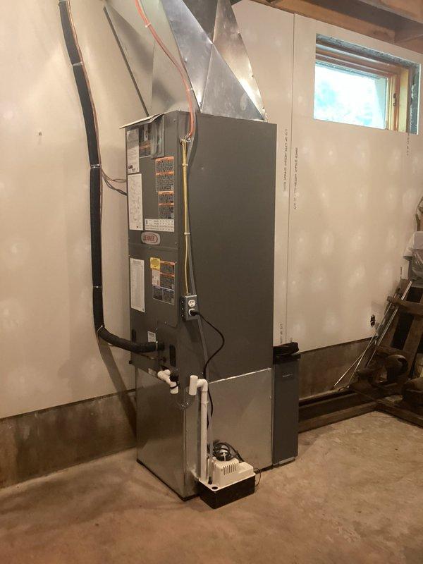Completed cooling maintenance on two HVAC systems with CCHP configuration. Performed standard preventive maintenance procedures including inspection of air handler unit, verification of thermostat operation at 70°F setpoint, and replacement of air filters. Confirmed proper refrigerant line connections, electrical conduit integrity, and condensate drainage system functionality with all equipment operating within normal parameters.