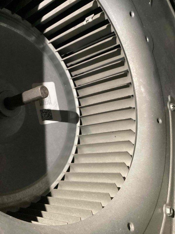Performed comprehensive tune-up on Revolv HVAC system, including inspection of evaporator coil assembly and blower wheel components. Verified proper operation of refrigeration lines, inspected copper tubing connections and brass fittings for leaks, and confirmed nitrogen pressure retention in coil. Examined squirrel cage blower fan assembly, motor housing, and mounting hardware for proper operation and cleanliness. Located and showed customer the air filter access point for future maintenance reference, and discussed available membership program options for ongoing system care.