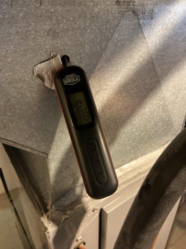 Completed monthly Comfort Care maintenance on residential cooling system, including comprehensive system inspection and performance verification. Measured and documented supply air temperatures to confirm proper cooling operation, with readings indicating system operating within normal parameters at 71°F. Filter size noted as 16x25x4, which is not included in this recurring service plan and will require separate customer provision.