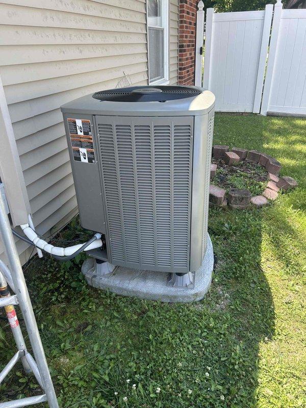 Completed comprehensive cooling maintenance under CCHP agreement. Performed full system inspection of residential air conditioning unit including outdoor condenser and indoor air handler components. Inspected outdoor unit positioned on concrete pad, verified proper clearances, checked refrigerant lines and electrical connections. Accessed attic space to inspect indoor air handling equipment, ductwork, and insulation conditions. Replaced 20x20x4 air filter as included in maintenance agreement. Verified all safety controls, tested system operation, and confirmed proper cooling performance. System operating within manufacturer specifications. Maintenance agreement renewed through 7/15/26.