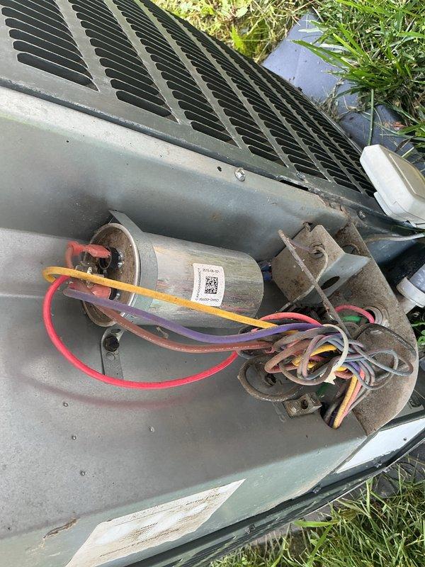 Completed CCC Basic Monthly maintenance service on residential cooling system. Performed standard inspection of outdoor condensing unit, verifying proper operation of compressor, capacitor, and electrical connections. Checked thermostat functionality and confirmed system responding appropriately to temperature setpoint commands. Filter size could not be determined during this visit. All components operating within normal parameters at time of service.