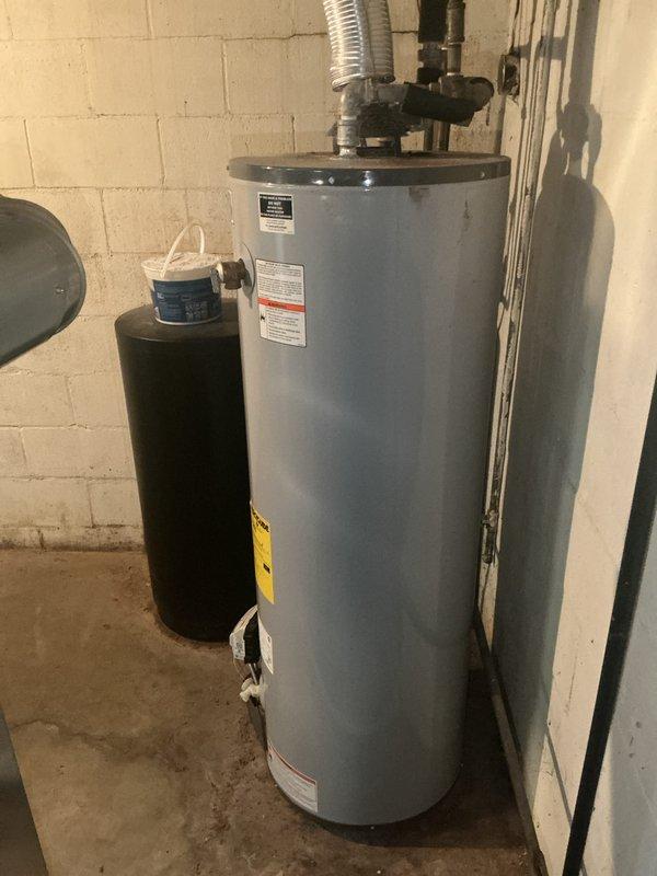 Completed Basic Cooling Visit - Monthly recurring maintenance service. Performed standard inspection of residential HVAC system located in basement utility area. System consists of gray metal furnace cabinet with associated ductwork, condensate drainage piping, and gas supply lines with shutoff valves. Verified proper operation of cooling components and airflow distribution through metallic supply ductwork. Inspected condensate drain system including white PVC drain lines for proper drainage and absence of blockages. Checked gas supply connections and shutoff valves for secure operation. Noted 20x25x4 filter size for system (filter not included in this service). All equipment operating within normal parameters at time of inspection. System ready for continued operation.