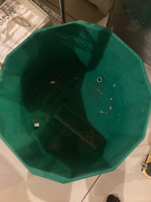 Responded to service call for water discharge from air conditioning unit. Upon inspection, found condensate drain pump clogged with debris and sediment, likely due to inadequate cleaning during previous maintenance visit. Cleared blockage, flushed drain line, removed accumulated water and debris from collection pan, and verified proper pump operation and drainage flow.