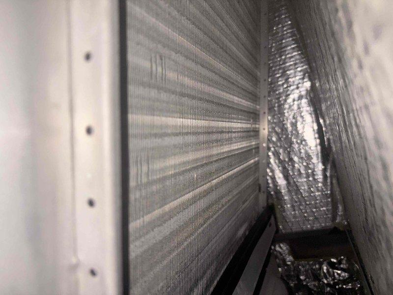 Completed comprehensive cooling maintenance on residential HVAC system including replacement of 16x25x4 air filter. Inspected outdoor condensing unit with electrical compartment accessed, verified capacitor condition and electrical connections, and confirmed all components operating within normal parameters.