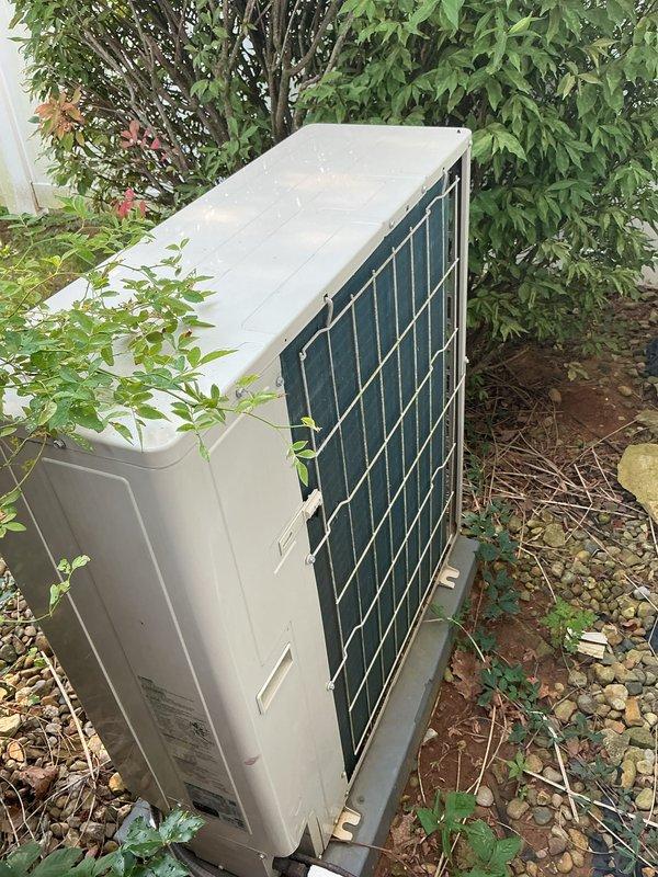 Completed prepaid preventive maintenance tune-up on 3-year-old Daikin split system including both indoor furnace unit and outdoor condenser. Performed comprehensive inspection of indoor air handler located in utility closet, checking all electrical connections, verifying proper airflow, and inspecting PVC condensate drain lines and refrigerant line connections. Serviced outdoor condenser unit, cleaning coils, checking refrigerant charge, testing capacitor and contactor operation, and verifying proper fan motor function. All components operating within manufacturer specifications with no deficiencies noted. System ready for continued reliable cooling operation.