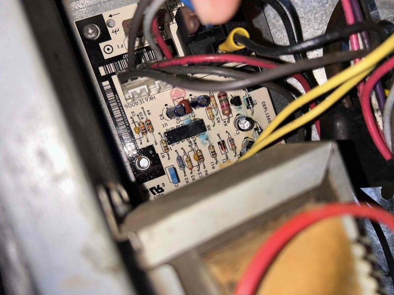 Responded to no cooling complaint following storm damage and outdoor unit repairs by third-party contractor. Inspected indoor unit control board and found multiple wiring issues including loose connections at contactor and improperly terminated low-voltage wiring at circuit board terminals. Reconnected and secured all wiring harnesses, verified proper voltage at transformer and contactor, tested all safety circuits, and restored system to normal operation with proper cooling confirmed.