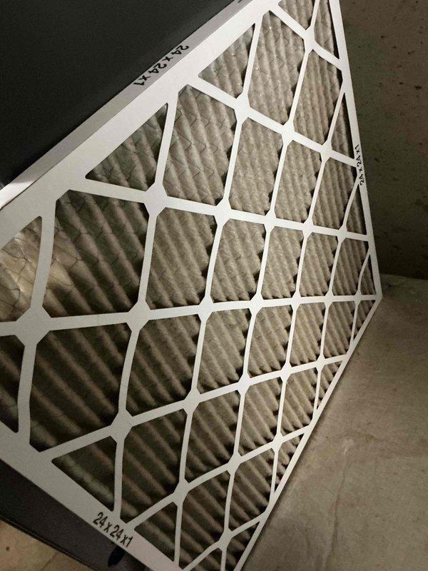 Completed scheduled pre-paid heating maintenance on residential gas furnace system. Performed comprehensive tune-up including inspection of all major components, burner assembly, heat exchanger, blower motor, and gas valve operation. Verified proper combustion, checked and cleaned flame sensor, inspected condensate drain lines and PVC venting system for proper operation. Replaced 24x24x1 pleated air filter with clean filter media. Tested all safety controls, confirmed proper airflow, and verified system cycling. No deficiencies found; unit operating within manufacturer specifications.