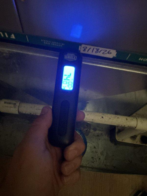 Completed basic monthly heating maintenance visit on HVAC system. Performed standard heating system inspection, verified thermostat operation showing 74°F setpoint with system functioning properly, and recorded supply air temperature reading of 72.2°F. Replaced 20x22x1 air filter as part of routine preventative maintenance to ensure optimal system performance and air quality.