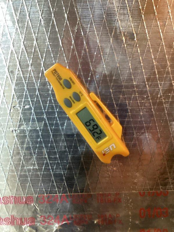 Completed routine HVAC tune-up and system inspection. Customer reported unusual noise, but system was operating normally during service visit. Verified thermostat functionality and recorded temperature readings at 69.2°F. Discussed preventative maintenance membership program benefits with customer per their interest.