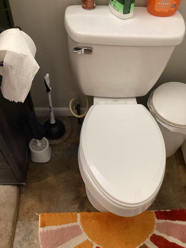 Completed monthly plumbing inspection as part of recurring maintenance membership. Performed comprehensive evaluation of bathroom fixtures including toilet, shower system with handheld showerhead and chrome mounting bracket, and wall-mounted accessories. All fixtures were inspected for proper operation, leaks, and water flow; documented conditions with photographs for service records.