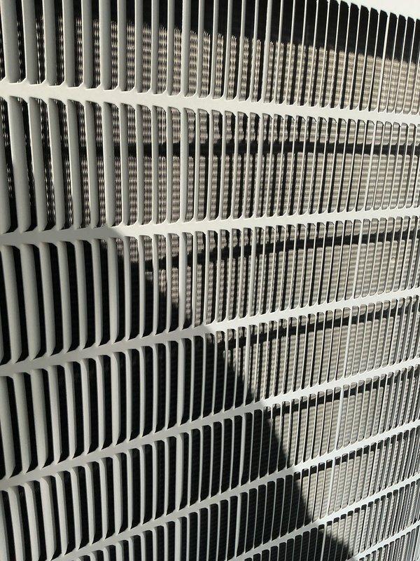 # HVAC Maintenance Summary

Completed basic monthly heating maintenance visit on Bryant air handler system. Performed comprehensive inspection of heat exchanger assembly, confirming proper fin condition and airflow channels with no signs of corrosion or excessive debris accumulation. Verified all manufacturer labels, safety warnings, and specification tags remain legible and properly affixed to unit cabinet. Inspected copper refrigerant lines and white PVC condensate drain piping for secure connections and proper routing. Installed fresh 20x20x1 air filter as part of routine maintenance protocol. All components operating within normal parameters with no immediate service concerns identified.