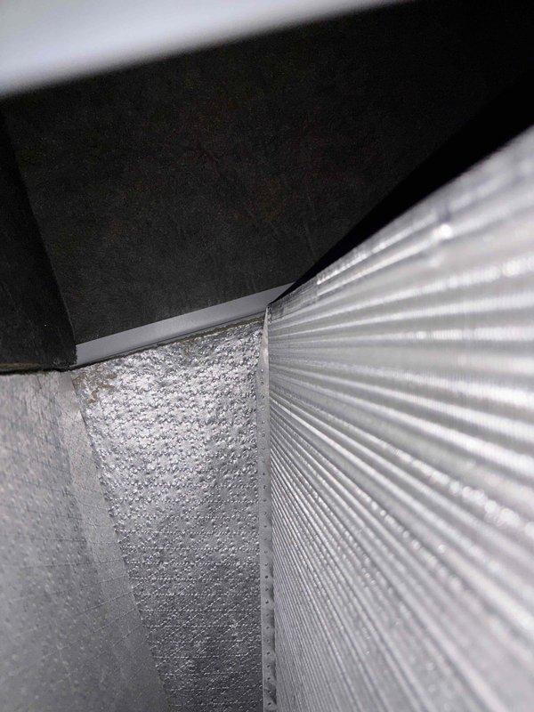 Completed cooling maintenance service under active CCC Basic plan. Performed system inspection and diagnostics, including temperature measurements at supply ductwork using digital thermometer to verify proper airflow and cooling performance. Replaced 20x25x1 air filter as included in maintenance agreement. Inspected flexible ductwork and reflective insulation at mechanical system junction points, confirming proper installation and thermal efficiency. All components operating within normal parameters with no issues identified.