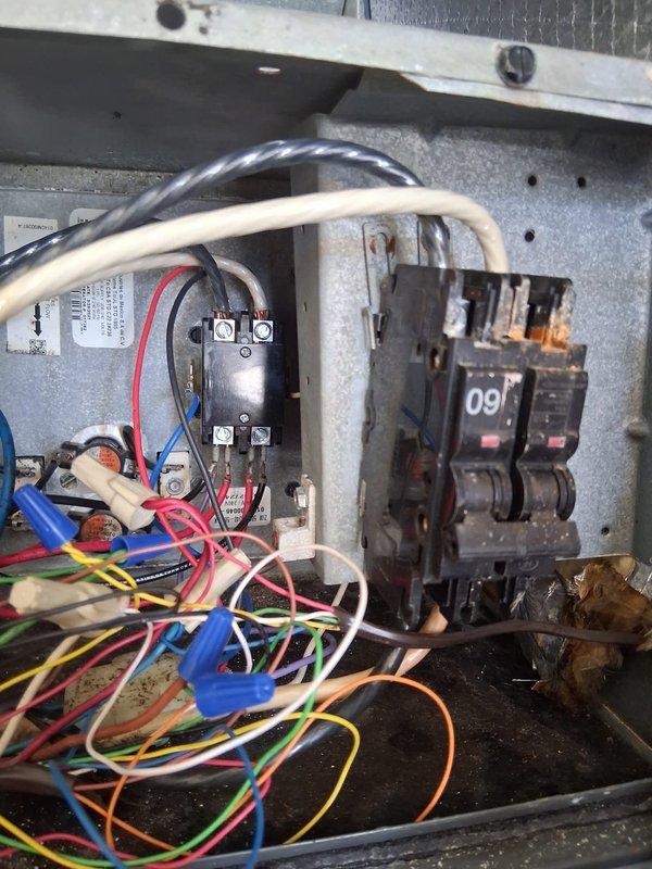 Returned to site to complete furnace reinstallation. Reconnected all electrical wiring to control panel, secured circuit breaker connections, and verified proper contactor operation. System successfully started up and tested for proper functionality.