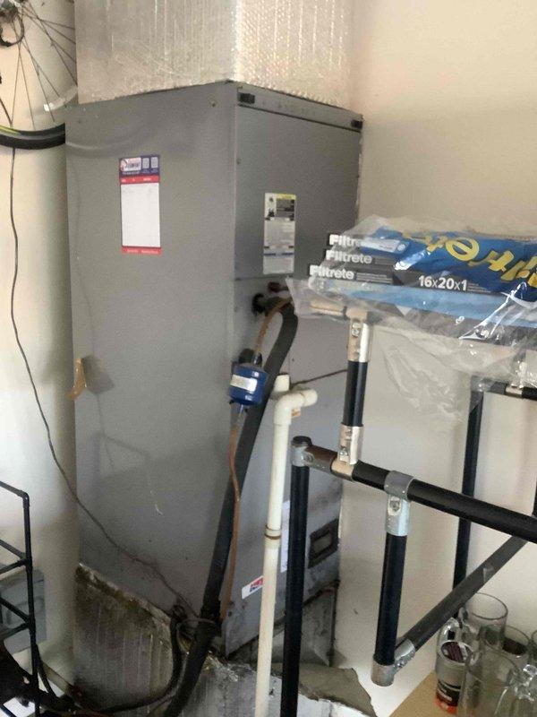 Responded to no-cooling complaint on residential air conditioning system. Performed diagnostic evaluation of indoor air handler unit and outdoor condenser unit. Inspected refrigerant lines, electrical connections, and condensate drainage system. Verified proper operation of all system components including compressor, fan motor, and control circuits. System restored to normal operating condition with cooling functionality confirmed.