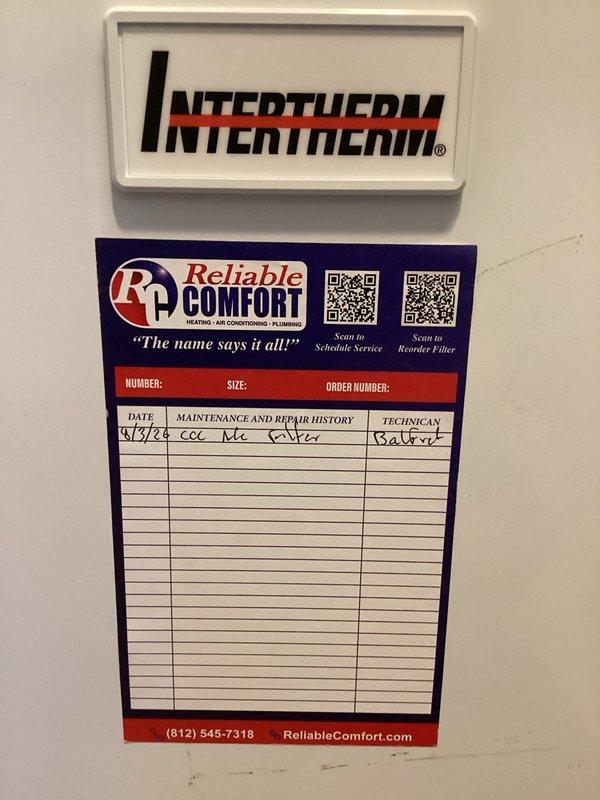 Responded to cooling complaint where system fan continued running but failed to maintain temperature, with intermittent cooling after breaker reset. Upon arrival, verified thermostat display showing 79°F and confirmed system configuration on Intertherm equipment. Diagnosed compressor cycling issue causing loss of cooling capacity while blower motor operated continuously. Issue resolved by addressing electrical component causing compressor to drop offline during operation, restoring proper cooling cycle and temperature control.