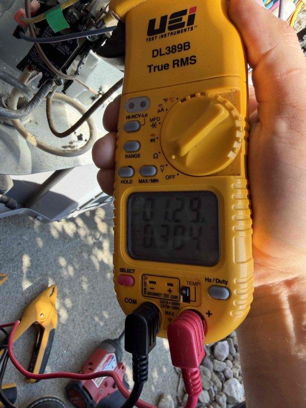 Completed monthly preventative maintenance on residential CCHP heating system. Performed comprehensive inspection of air handler unit, verified electrical connections and amperage draws using digital multimeter, checked refrigerant lines for proper insulation and secure mounting, and inspected all mechanical components for normal operation. Replaced 20x20x1 air filter as part of routine maintenance protocol, ensuring optimal airflow and system efficiency for continued reliable heating performance.