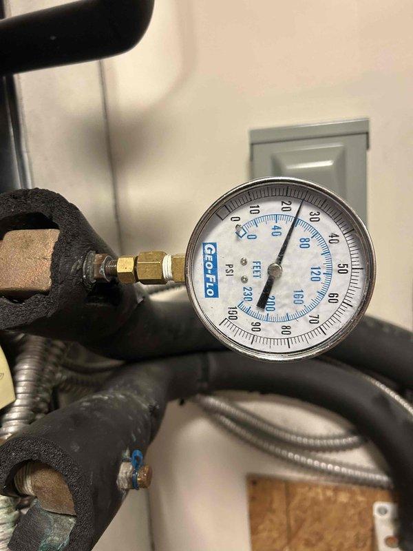 Replaced condensate overflow sensor on HVAC system as requested. Performed CCGH Basic monthly maintenance including system inspection, pressure testing, and installed new 36x30x2 air filter. All components operating within normal parameters upon completion.