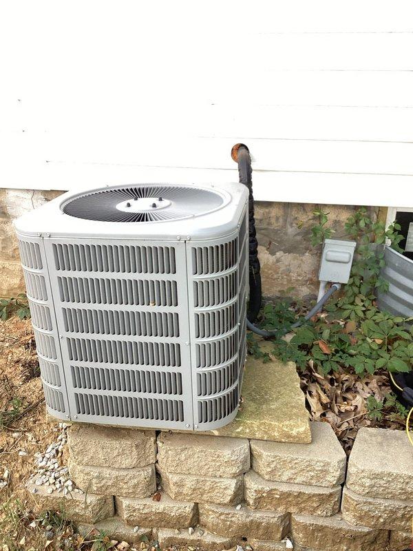 Responded to no cooling complaint on residential split system air conditioning unit. Upon arrival, performed diagnostic evaluation of indoor furnace/air handler unit located in basement and outdoor condensing unit. System had been experiencing intermittent cooling issues that progressed to complete loss of cooling capacity. Conducted comprehensive system assessment including visual inspection of both indoor and outdoor components, verified proper electrical connections, and checked refrigerant levels and pressures. Identified root cause of cooling failure and performed necessary repairs to restore system to proper operating condition. System tested and confirmed operational with adequate airflow and temperature differential upon completion.