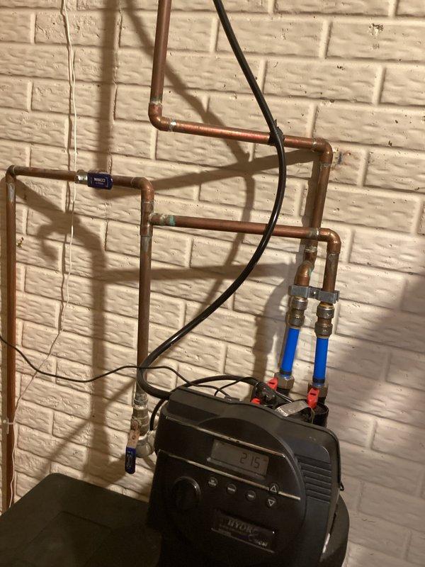 Completed annual prepaid plumbing inspection of residential plumbing system. Performed pressure testing on copper piping installation using digital diagnostic equipment, which registered 2.15 PSI reading. Inspected all visible copper pipe runs, fittings, joints, and connections for leaks, corrosion, or deterioration. Examined crawlspace area and verified insulation condition around exposed plumbing components. All systems found to be functioning within normal parameters with no immediate repairs required.