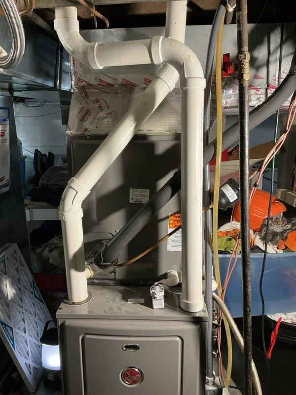Completed annual basic heating maintenance visit on residential furnace system. Performed standard inspection of heat exchanger assembly, verified proper operation of all mechanical components, and replaced 14x20x1 air filter. System operating within normal parameters with no issues identified during service call.