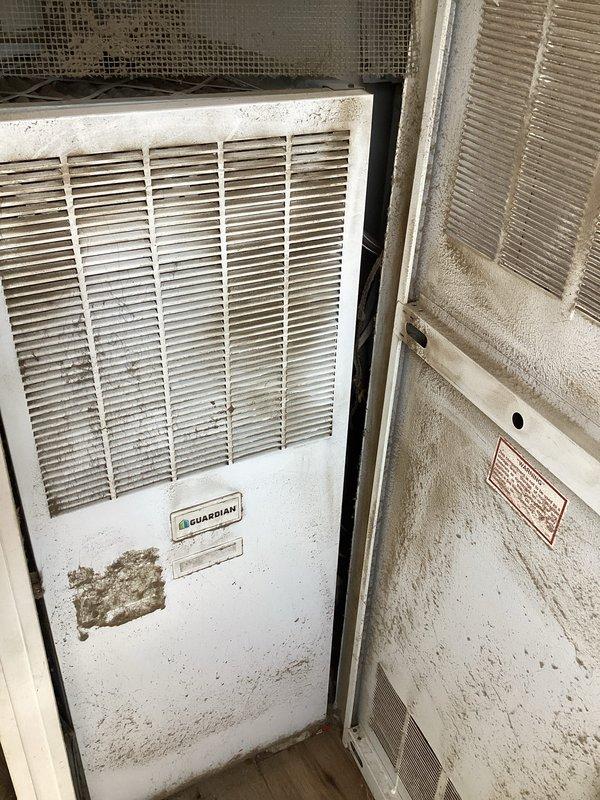 Completed monthly basic heating maintenance visit on Guardian HVAC system. Performed standard system inspection of indoor air handling units and outdoor condensing unit, checked electrical connections and conduit installations, and replaced 16x20x1 air filter per recurring service agreement. All equipment operating within normal parameters with no immediate service concerns identified.