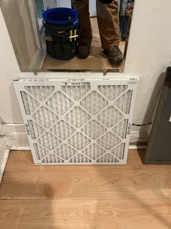 Completed annual basic heating maintenance visit under active CCH Basic plan. Installed new 20x20x1 pleated air filter, performed standard system diagnostics and measurements using calibrated digital instrumentation, and verified proper heating system operation. All maintenance tasks completed per manufacturer specifications with system operating within normal parameters.