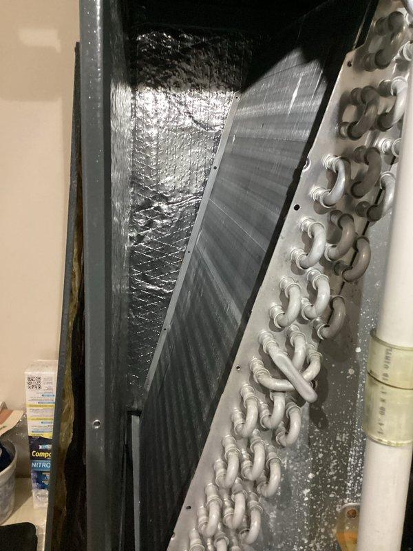 Completed basic monthly HVAC maintenance for heating system, servicing unit only per customer specifications. Performed standard inspection of air handler components including condensate drain system and insulation integrity; 16x25x4 filter not included in this service visit.