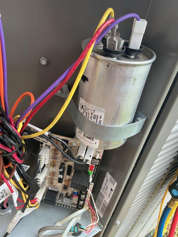 Completed Basic Monthly HVAC maintenance service on heating system. Performed standard inspection of electrical components including capacitor, control board, and wiring connections. Replaced 15x20x1 air filter as included in CCH maintenance plan. All components operating within normal parameters with no issues identified.